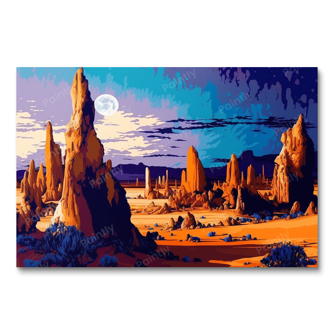 The Pinnacles Australia I (Diamond Painting)