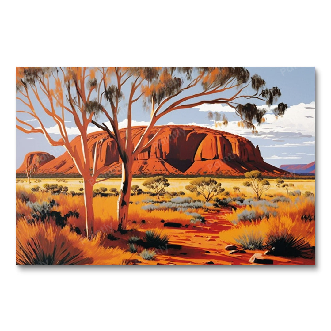 Uluru Australia II (Diamond Painting)