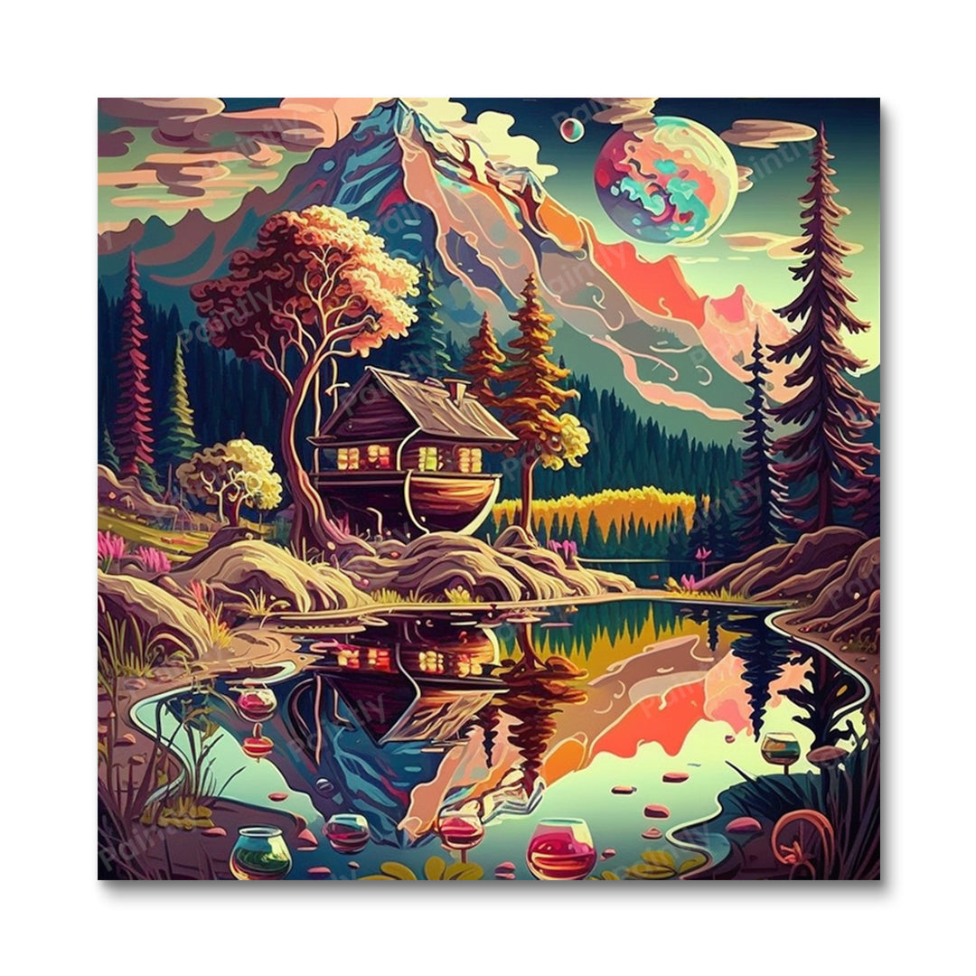 Cosmo Lodge (Diamond Painting)