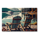 Chairs by the Lake XVIII (Wall Art)