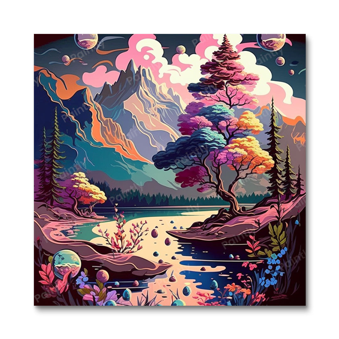 Chromatic Wilderness (Wall Art)