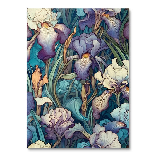 Floral Noir II (Diamond Painting)