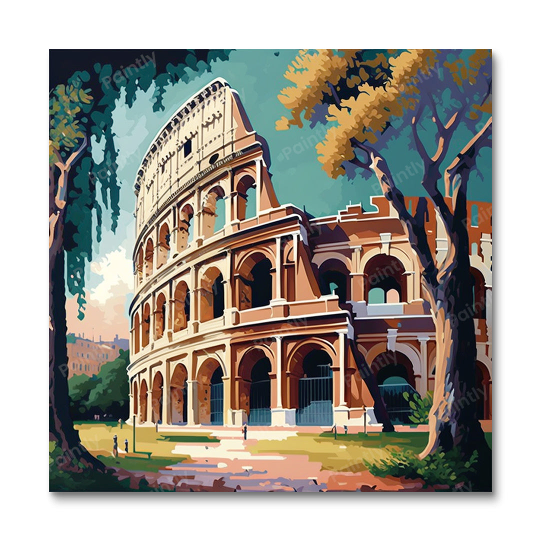 Colosseum I (maling efter tal)