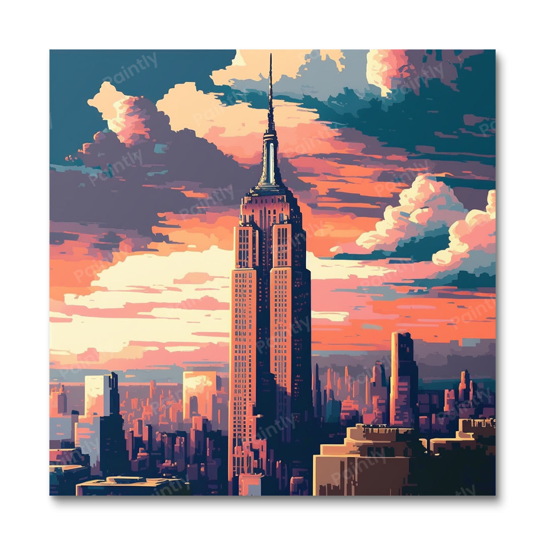 Empire State Building NYC I (Diamond Painting)