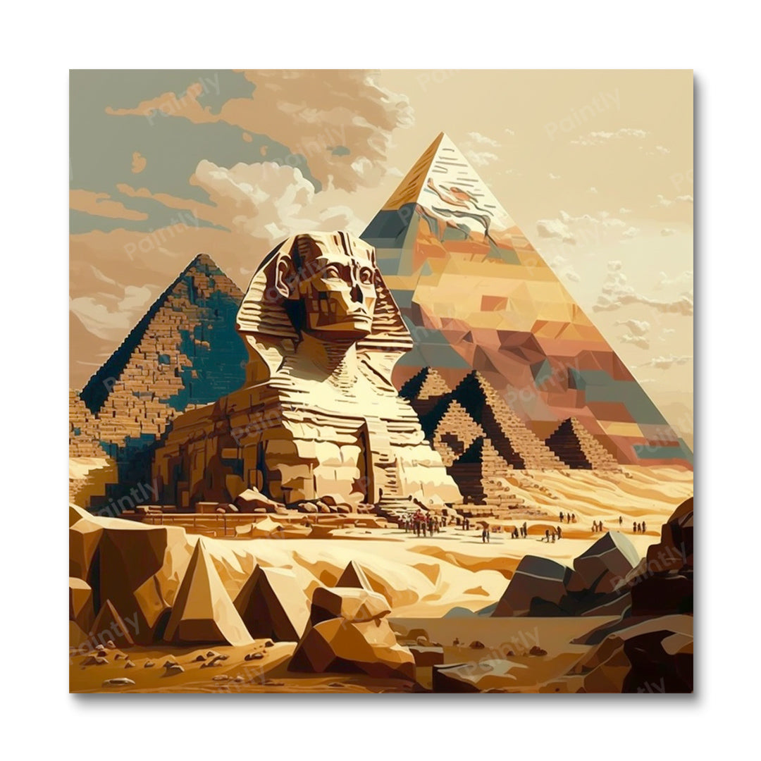 The Great Pyramid of Giza (Diamond Painting)