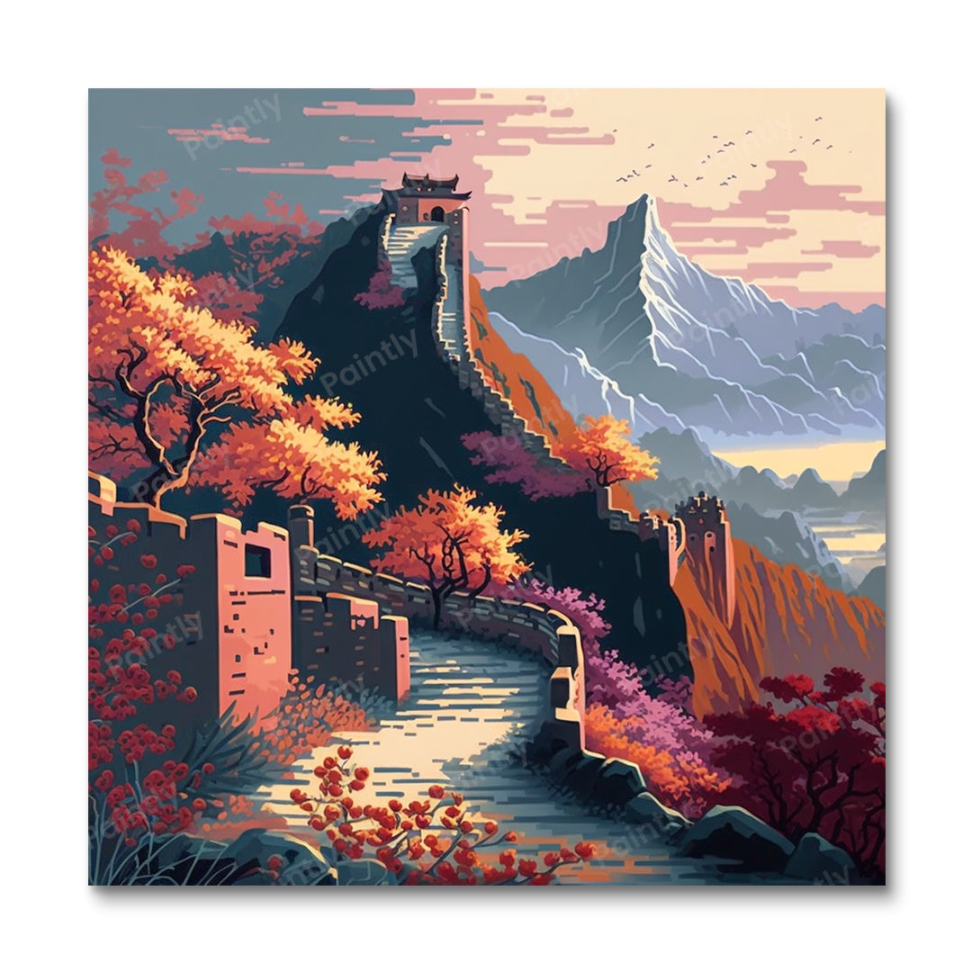 The Great Wall of China IV (Diamond Painting)