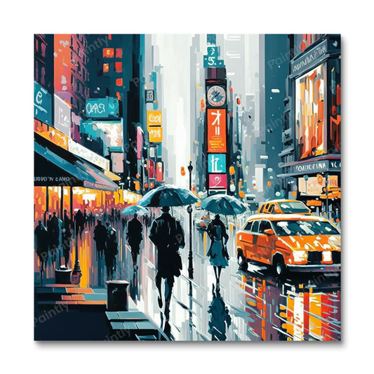 Times Square New York III (Diamond Painting)