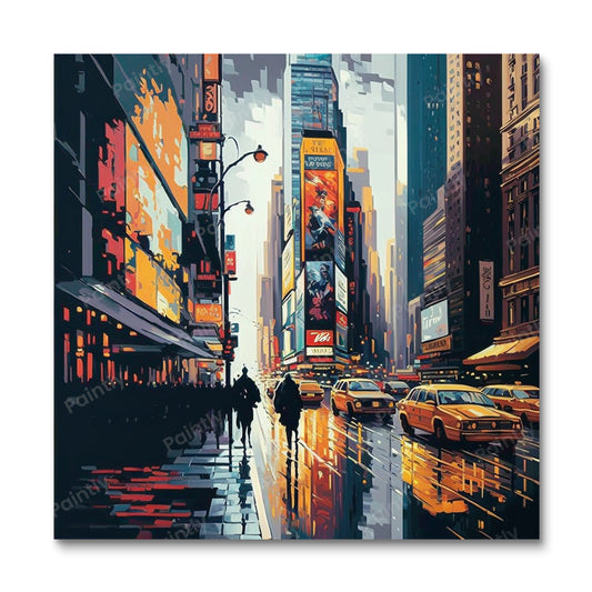 Times Square New York I (Diamond Painting)