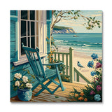 Porch by the Beach II (Paint by Numbers)