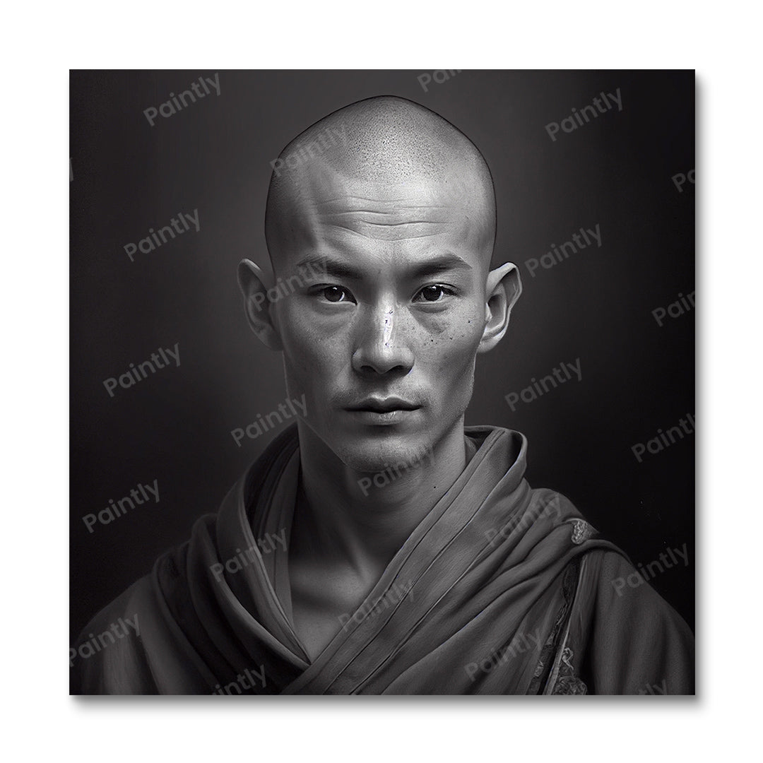 Buddhist Monk (Paint by Numbers)