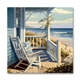 Porch by the Beach I (Paint by Numbers)
