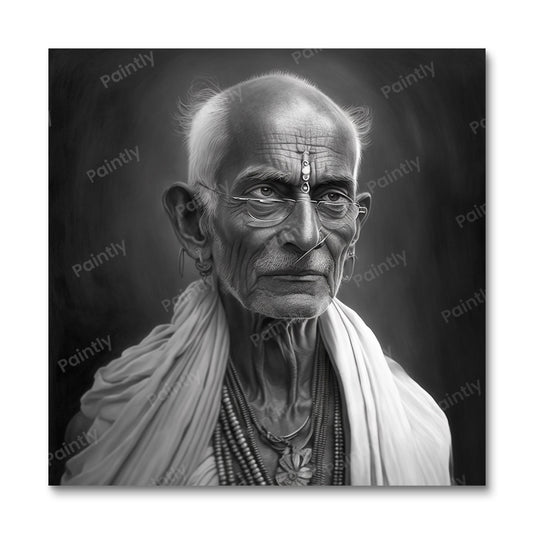 Hindu Priest (Paint by Numbers)