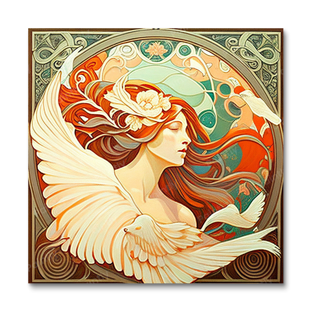 Nouveau Angel (Wall Art)