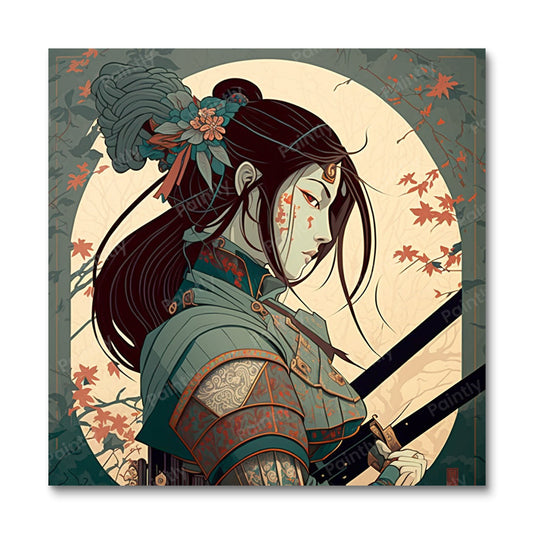 Samurai Tomoe Gozen (Wall Art)