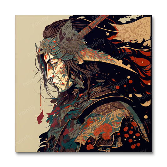 Samurai Onna-musha II (Wall Art)