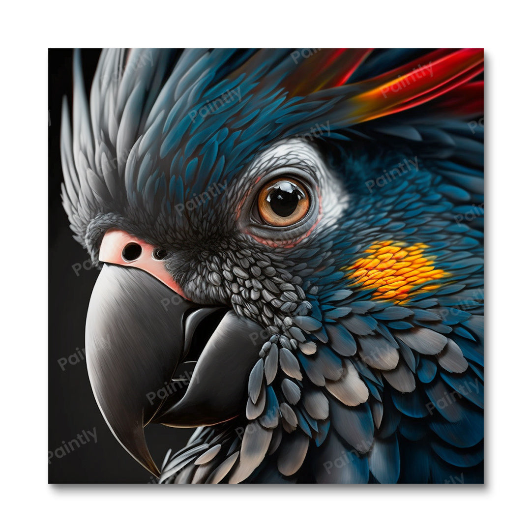 Matte Cockatoo IX (Wall Art)