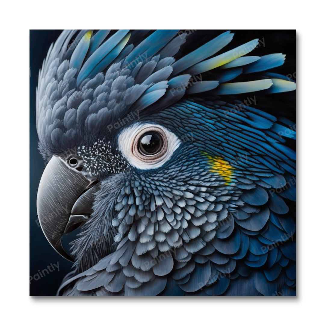 Matte Cockatoo X (Paint by Numbers)