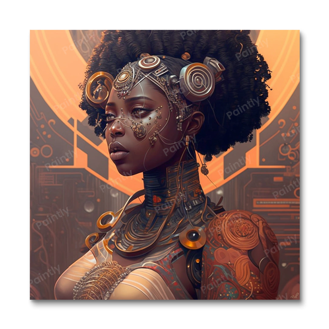 Afro Futurism II (Wall Art)