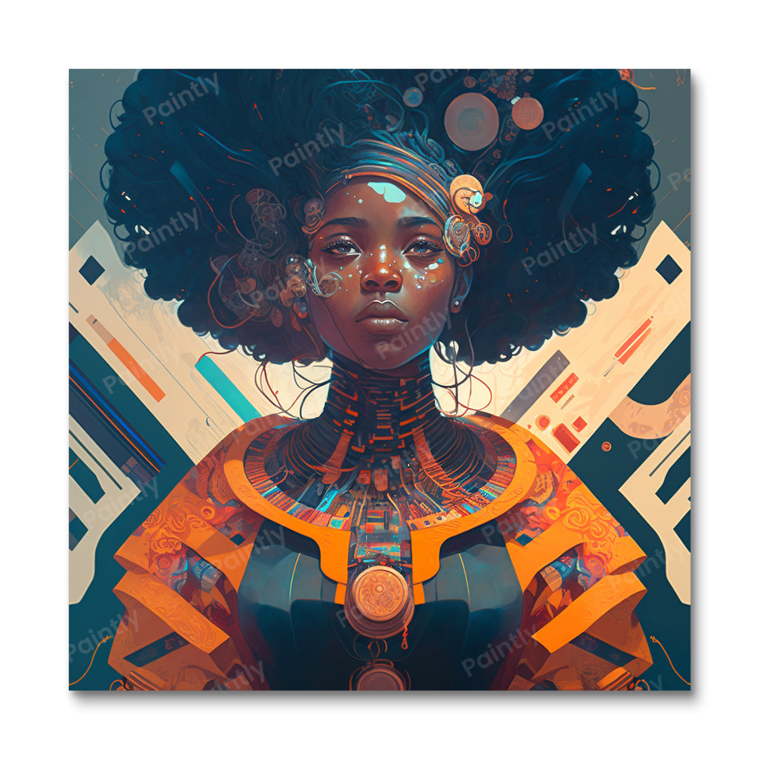 Afro Futurism III (Wall Art)