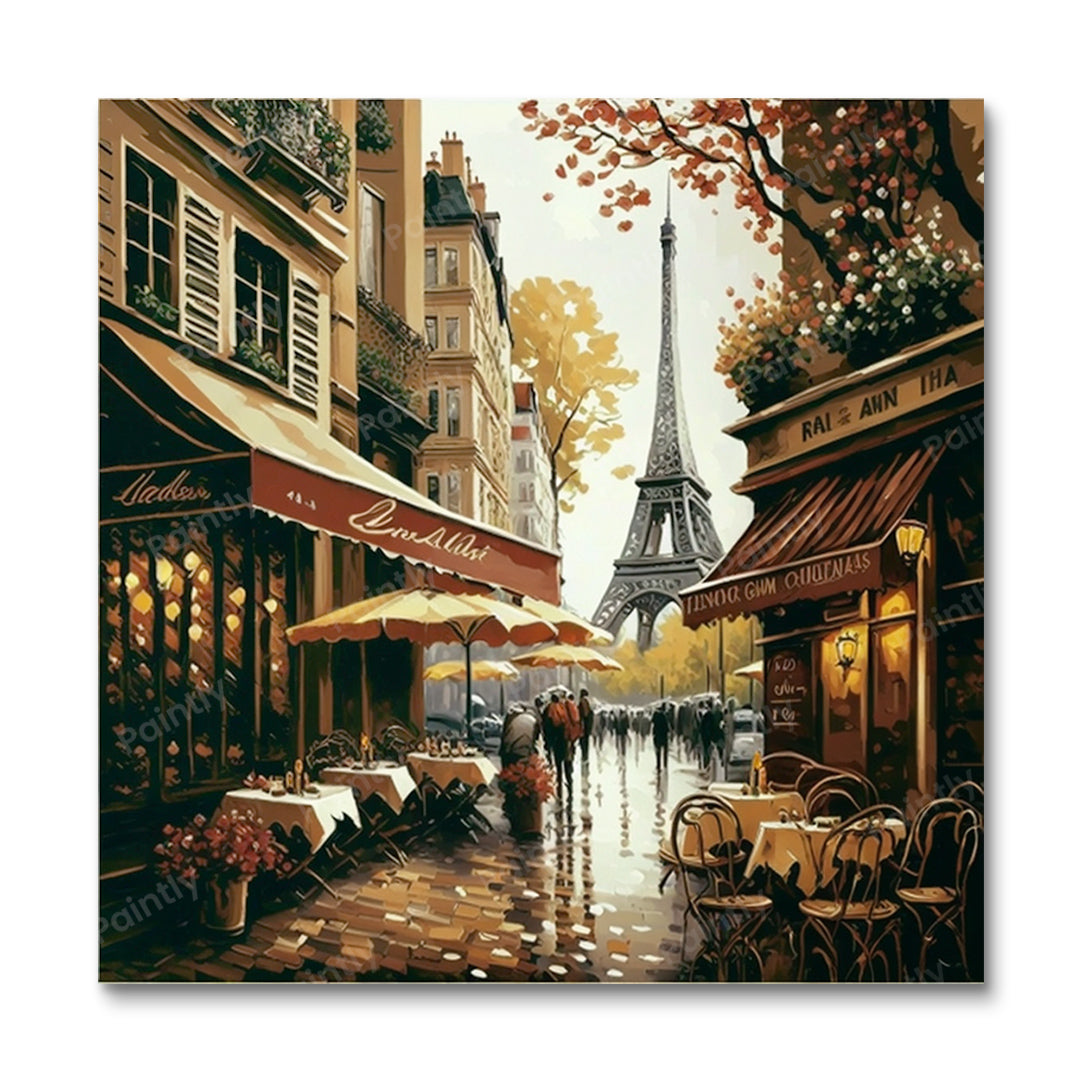 Paris Cafe V (Diamond Painting)