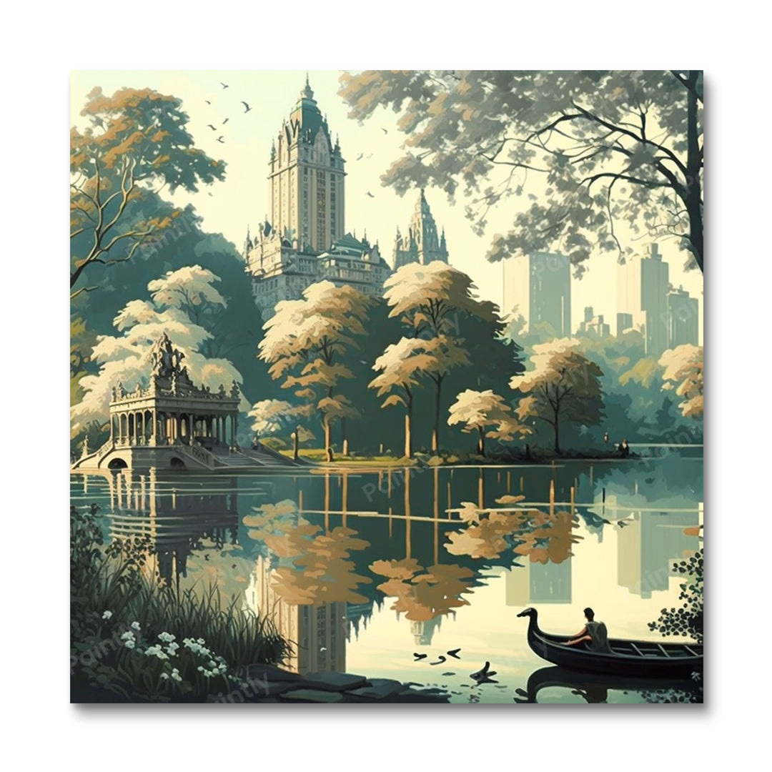 Central Park New York II (Diamond Painting)