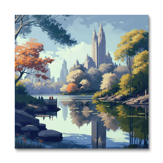 Central Park New York III (Diamond Painting)