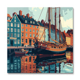 Copenhagen Harbour II (Wall Art)