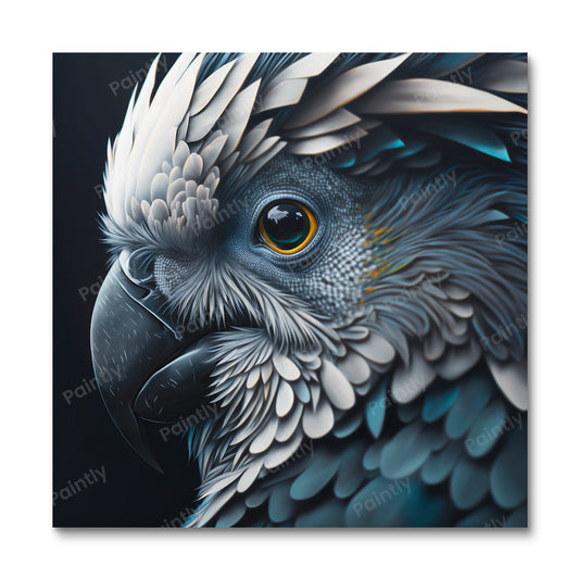 Matte Cockatoo XI (Diamond Painting)