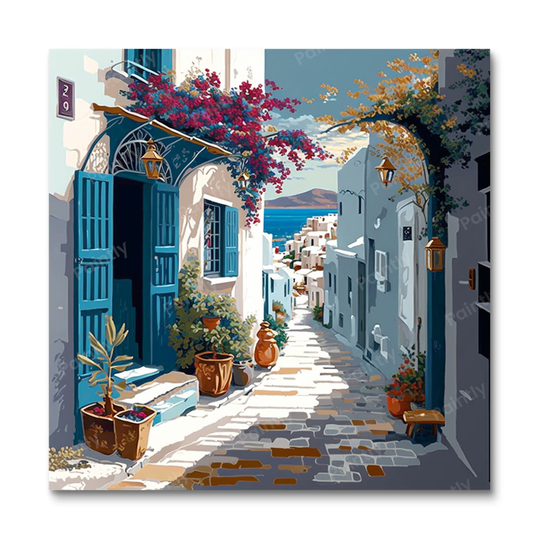 Mykonos Greece I (Diamond Painting)