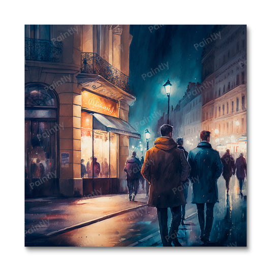 Night City Strolls III (Diamond Painting)