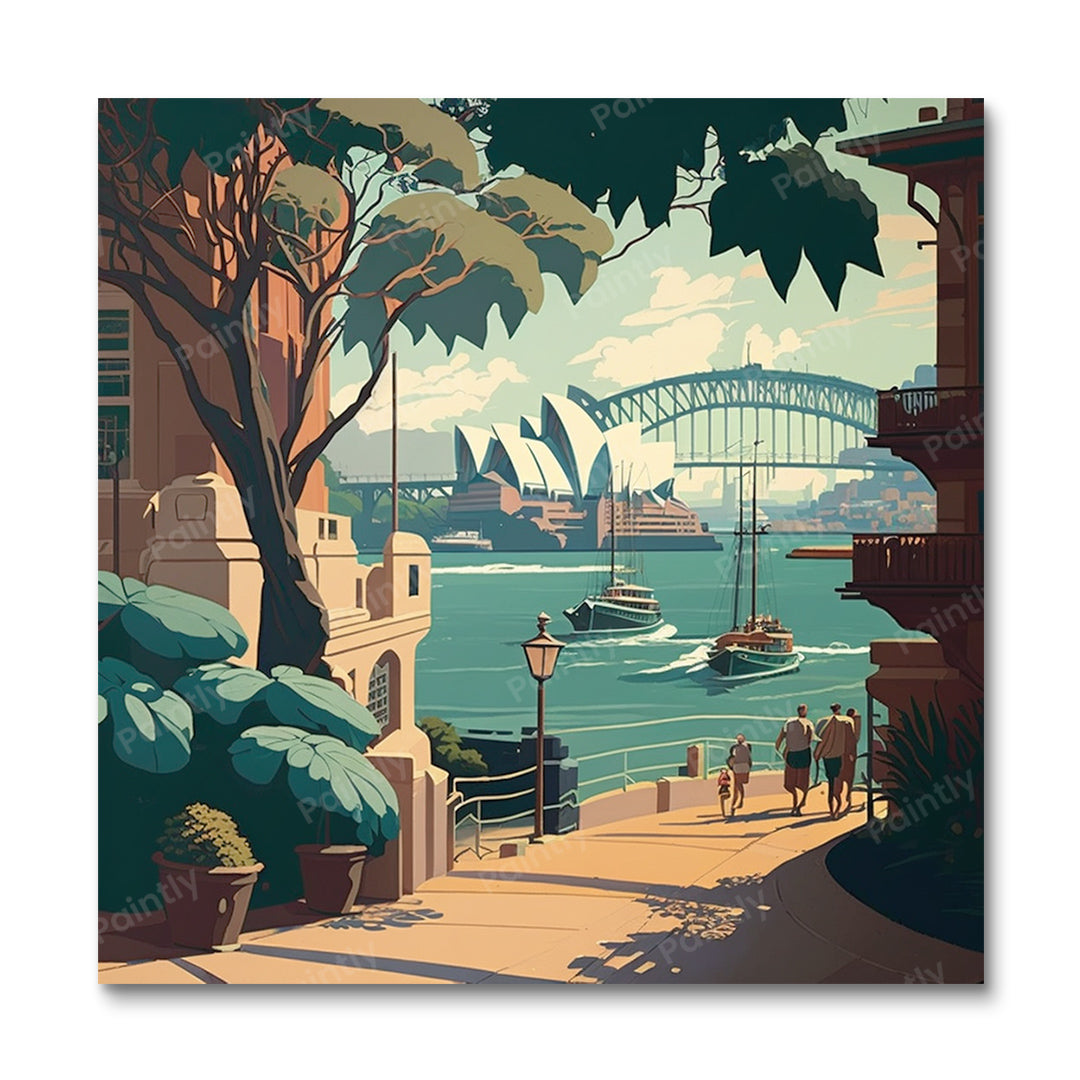 Sydney XXVII (Vægkunst)