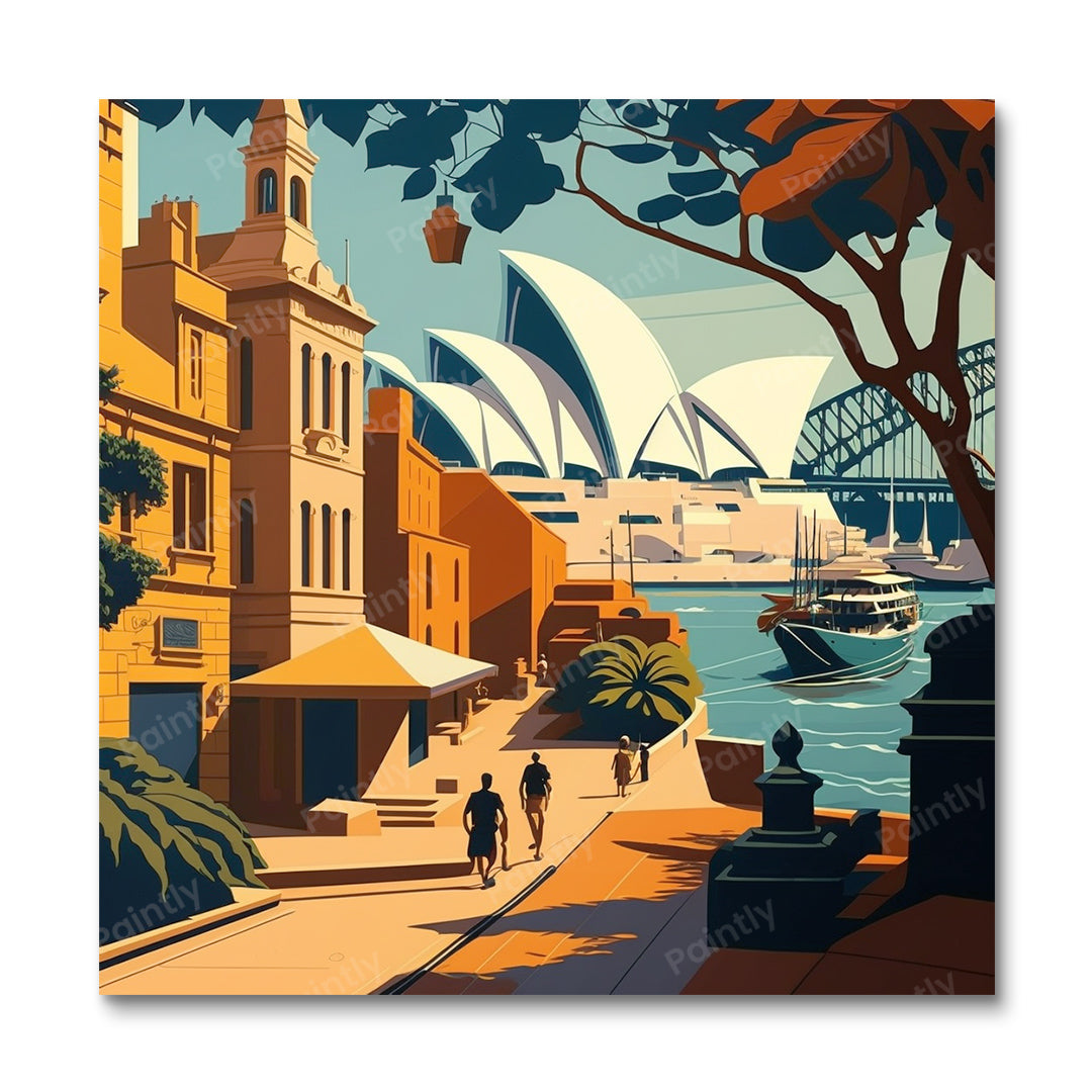 Sydney XXV (Diamantgemälde)