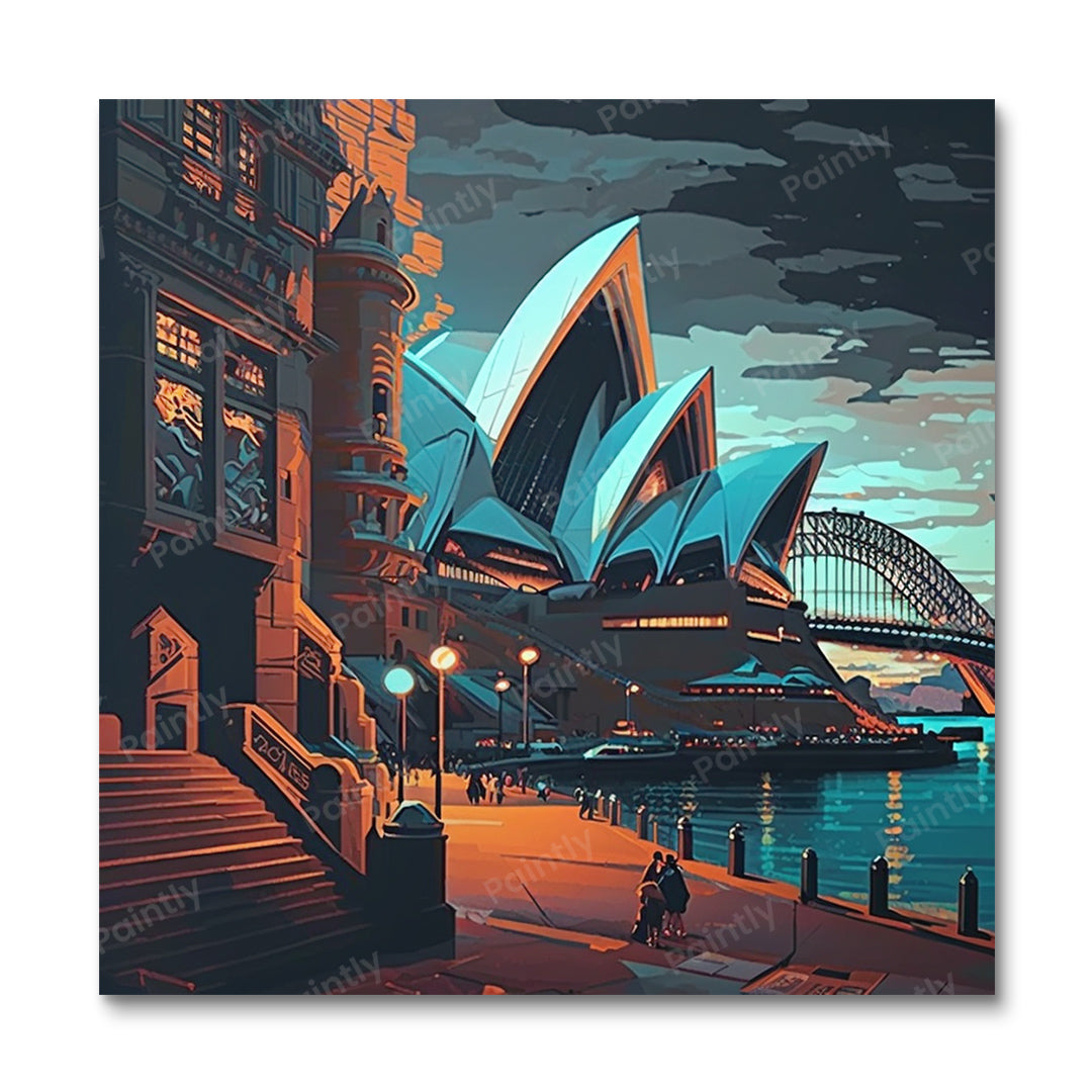 Sydney XXII (diamantmaleri)