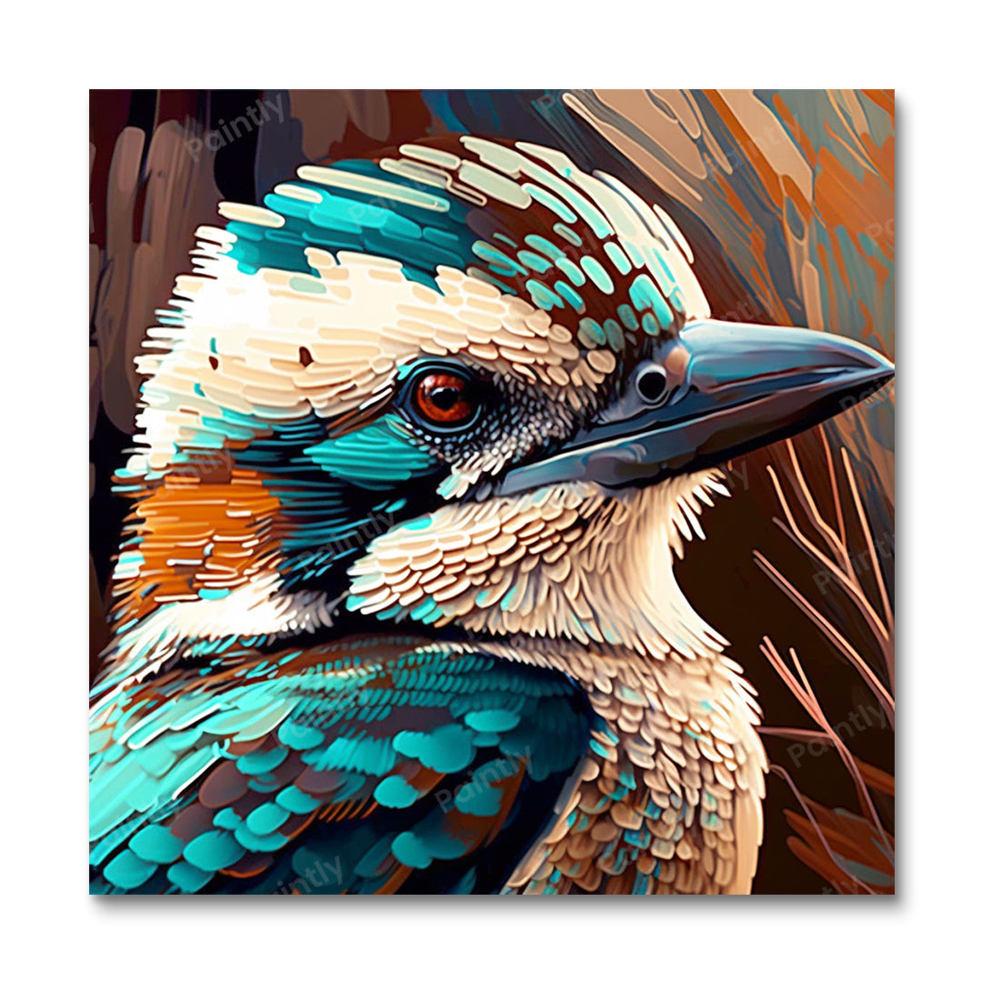 Kookaburra X (Paint by Numbers)