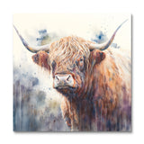 Gracious Highland Cow II (vægkunst)