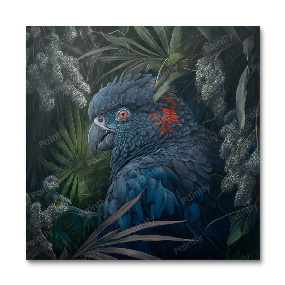 Matte Cockatoo III (Diamond Painting)