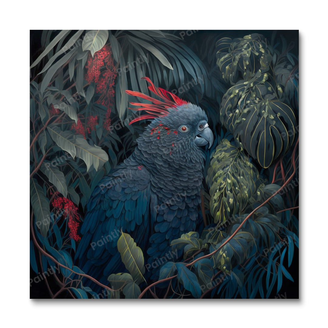 Matte Cockatoo VII (Diamond Painting)