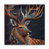 Aboriginal Art Deer (Wall Art)