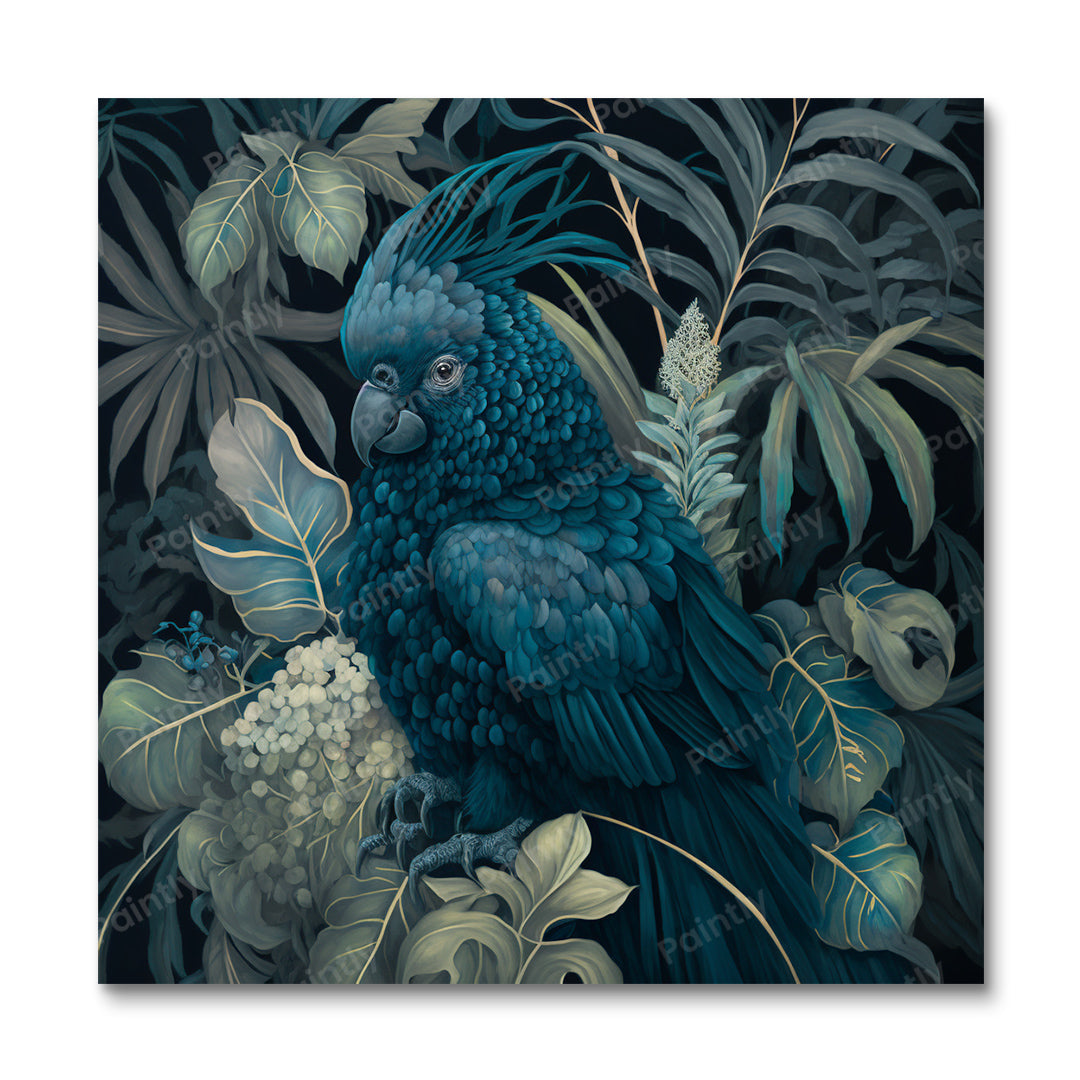 Matte Cockatoo VIII (Diamond Painting)