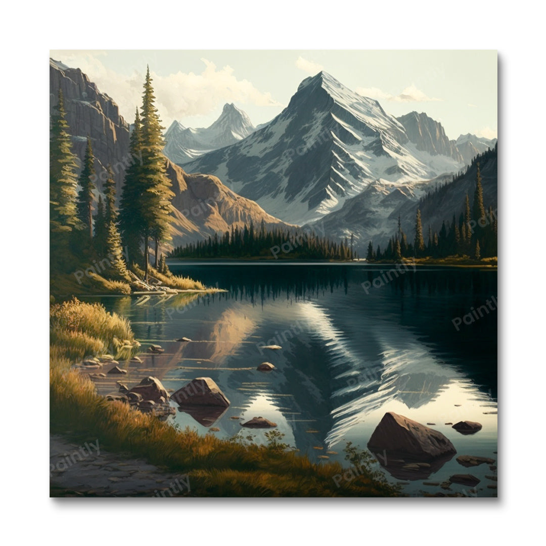 Lake Scenes II (Paint by Numbers)