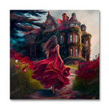 Lady in Red I (Wall Art)