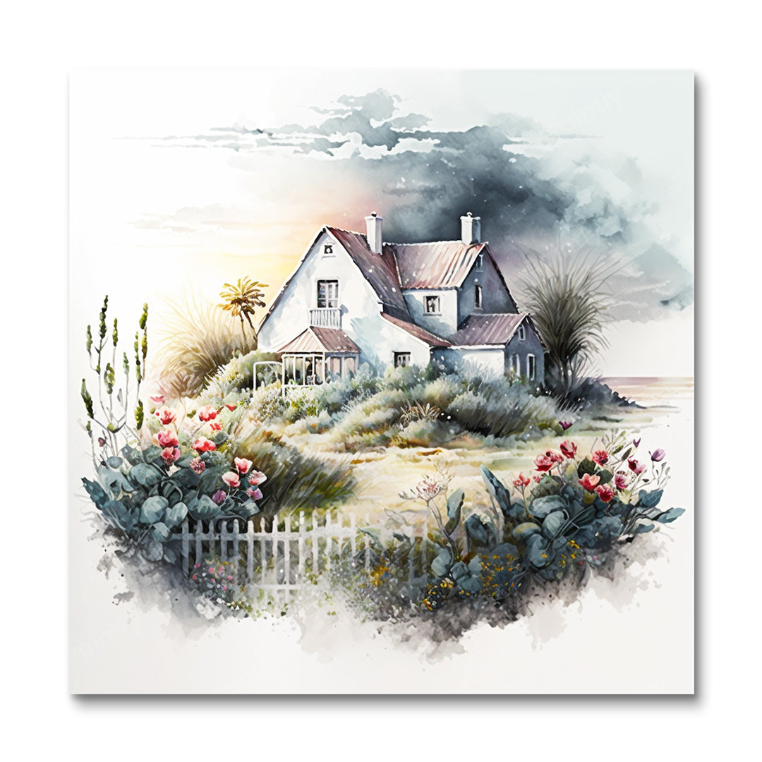 Beach Cabin II (Diamond Painting)