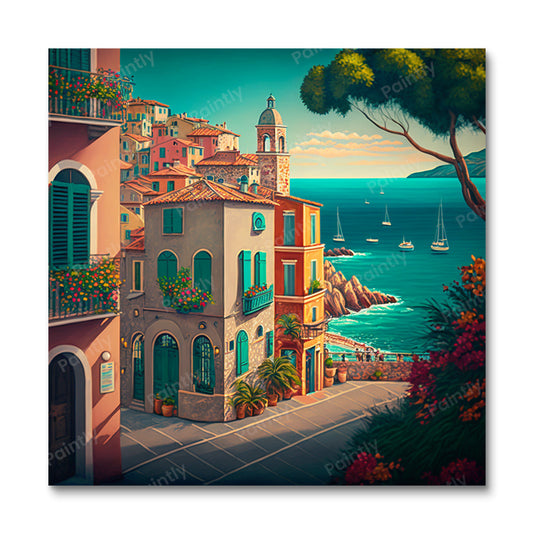 European Town (Diamond Painting)