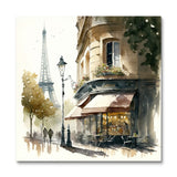 Paris Cafe I (Paint by Numbers)