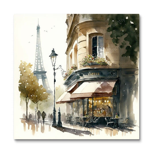 Paris Cafe I (Diamond Painting)