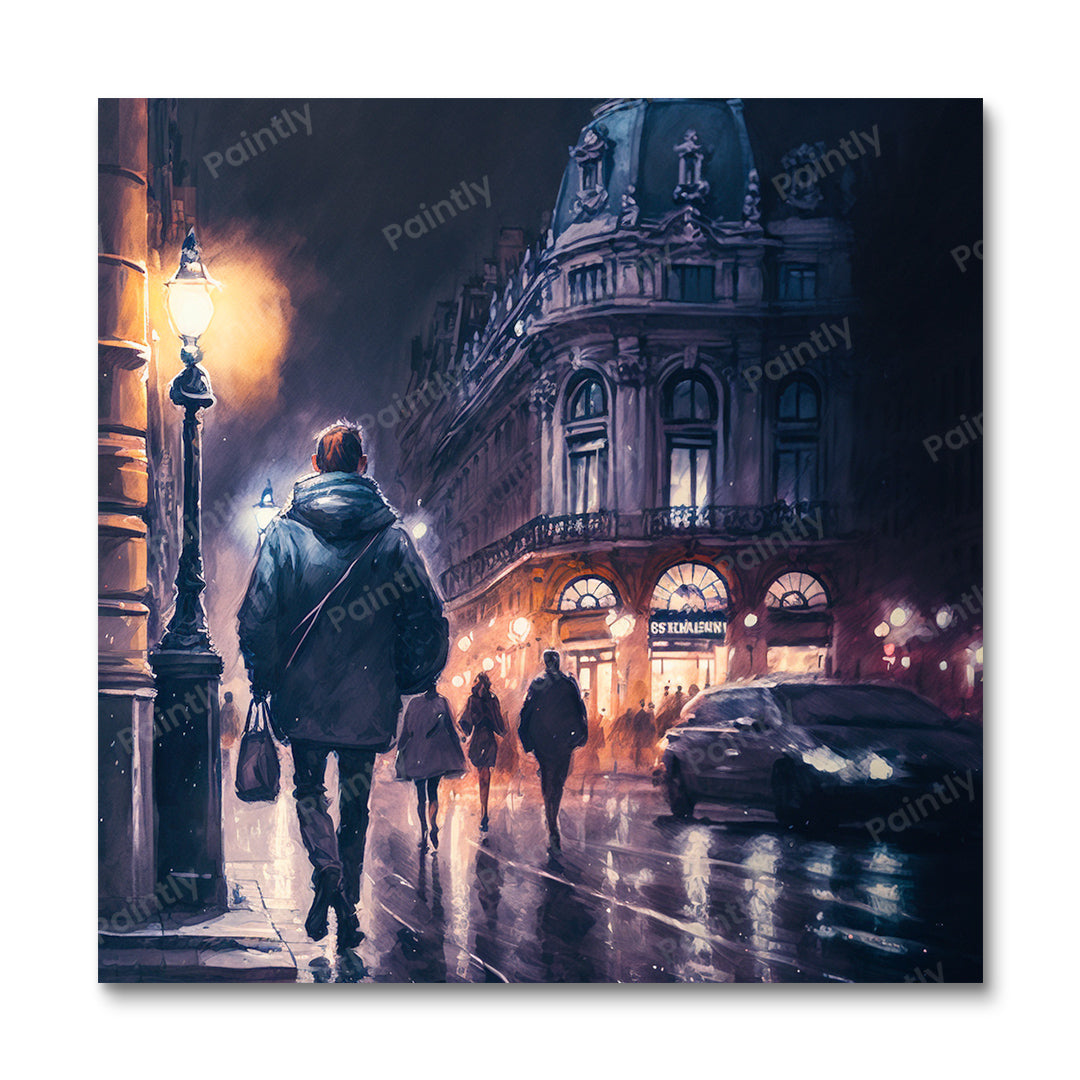 Night City Strolls II (Diamond Painting)