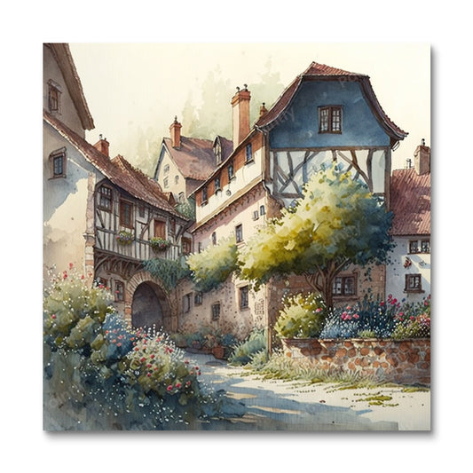 Spanish Village II (Diamond Painting)