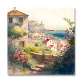 Italian Coastal Town I (Wall Art)