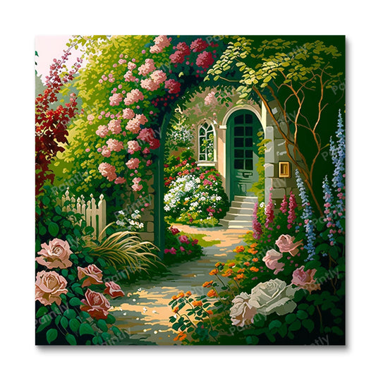 Garden Views I (Paint by Numbers)