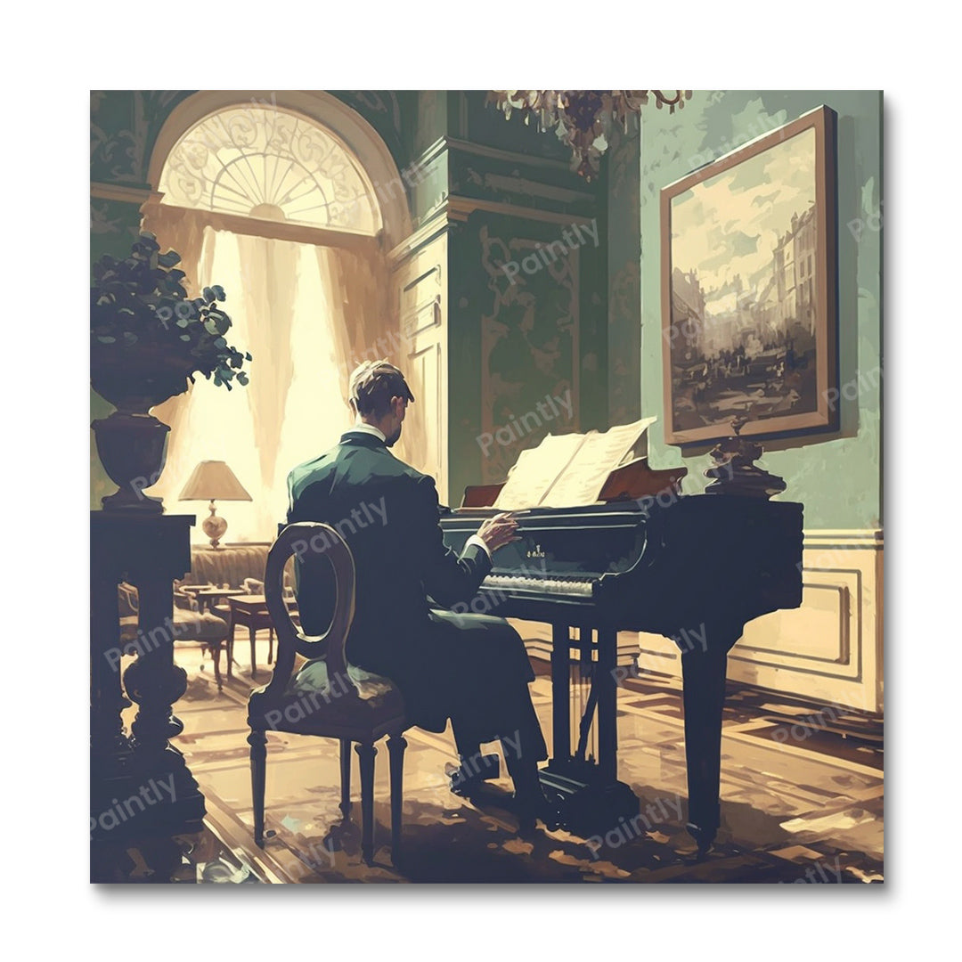 Piano Man (Diamond Painting)